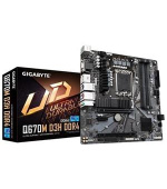GIGABYTE MB Sc LGA1700 Q670M D3H DDR4, Intel Q670, 4xDDR4, 2xDP, 1xHDMI, 1xD-Sub