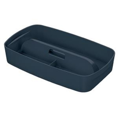 LEITZ Organizér s držadlem  MyBox Cosy, sametová šedá