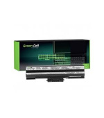 Green Cell Battery VGP-BPS13 VGP-BPS21A VGP-BPS21B for Sony Vaio VGN-FW PCG-31311M 3C1M 81112M 81212M (Black)