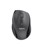 Logitech M705/Ergonomická/Optická/Pro praváky/Bezdrátová USB/Stříbrná