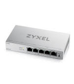 Zyxel GS1200-5HP v3, 5 Port Gigabit PoE+ webmanaged Desktop Switch, 4x PoE, 68 Watt
