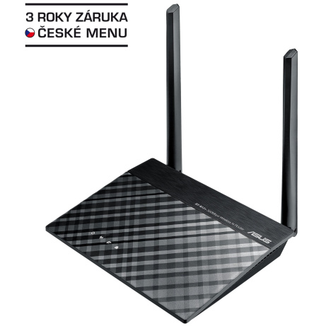ASUS RT-N12 PLUS - N300 router/AP/rep,2xod5dBi
