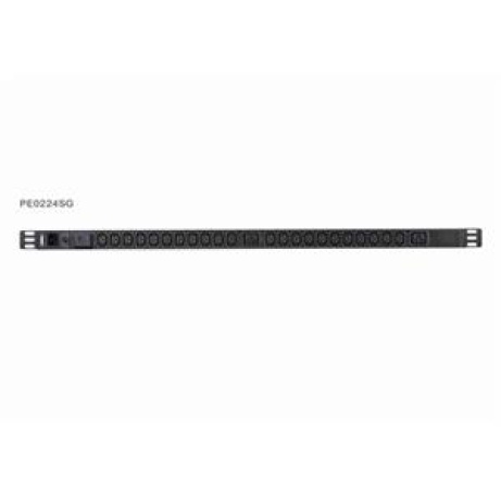 Aten PE0224S 0U Basic PDU s přepěťovou ochranou 16A Vstup C20 Výstup 22xC13 2xC19
