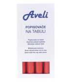 AVELI Popisovače sada červené