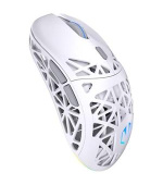 Endorfy LIV Wireless Myš, herní, bezdrátová, optická, až 12000DPI, senzor PAW3311, 6 tlačítek, Kailh GM 4.0, ARGB pods.,bílá