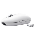 Trust Seron Slim/Kancelářská/Optická/3 200 DPI/USB+BT/Bílá