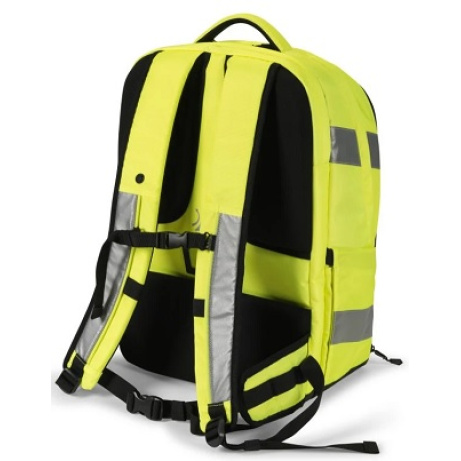 Dicota Backpack HI-VIS 32-38 Litre Yellow