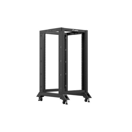 LANBERG OTEVŘENÝ RACK 19" 22U 600X800 ČERNÝ  V2