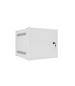LANBERG RACKOVÁ SKŘÍŇ 10" NÁSTĚNNÁ 4U/280X310 PRO VLASTNÍ MONTÁŽ S KOVOVÝMI DVEŘMI ŠEDÁ -FLAT PACK