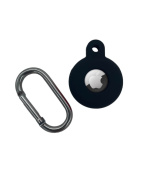Silikonové pouzdro s háčkem pro AirTag černý