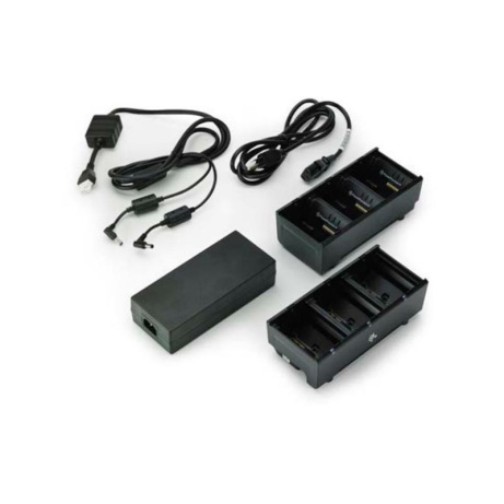 Two 3 slot battery chargers (Q600, QLn or ZQ500)