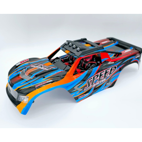 Karoserie pro RC auto SPEED 4x4 1/10- WL toys 104009- včetně osvětlení