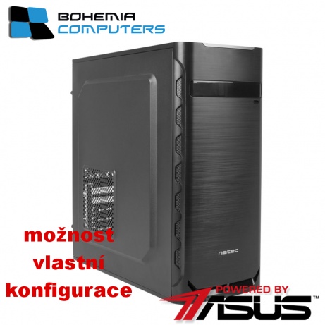 BOHEMIAPC - ASUS levné herní  AMD A8 Quad Core, 1TB HDD, AMD R7 až 4GB GB DDR3 , 8GB DDR4 RAM, bez OS - 15PRAUKD