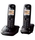 Panasonic KX-TG2512FXT, bezdrát. telefon, 2 sluchátka