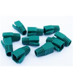 DATACOM Návlek pro plug RJ45 (CAT6A,CAT7) zelený (10ks)