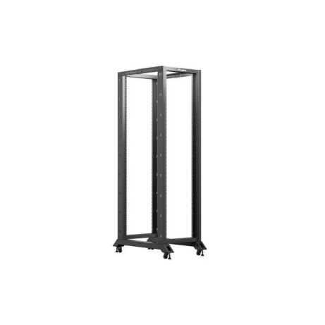 LANBERG OTEVŘENÝ RACK 19" 42U 600X1000 ČERNÝ