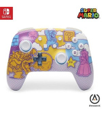 PowerA Vylepšený bezdrátový ovladač pro Nintendo - Super Mario Mushroom Kingdom Pop Art