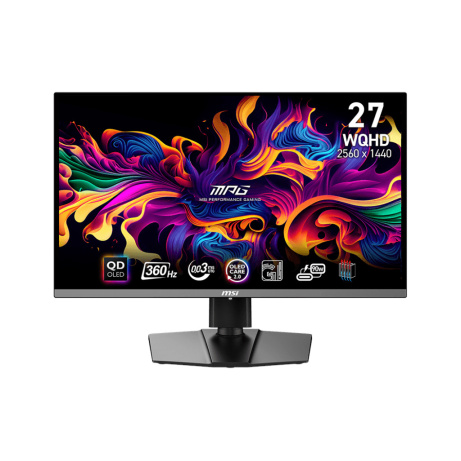 MSI MPG/271QRX/26,5"/QD-OLED/QHD/360Hz/0,03ms/Černá/3R