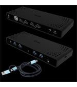 I-tec Universal Dual 4K Display Docking Station, Power Delivery 85W