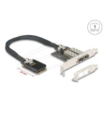 Delock Mini PCIe I/O PCIe full size 2 x SFP Gigabit LAN