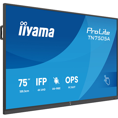 75" iiyama TN7505A-B1AG:IPS,4K,no Android