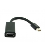 Gembird Adapter miniDP(M) - HDMI (F), černý