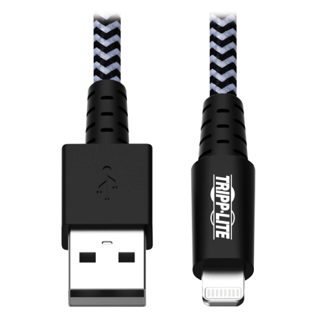 Kabel USB-A 2.0 / Lightning Synchronizace/Nabíjení, MFi Certified, Samec/Samec, 1.83m