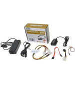 PremiumCord USB 2.0 - IDE + SATA adapter s kabelem a přídavným zdrojem