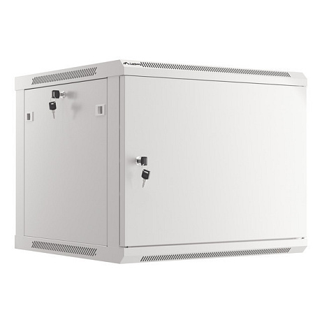 LANBERG RACKOVÁ SKŘÍŇ 19" PRO MONTÁŽ NA STĚNU 9U/600X600 PRO VLASTNÍ MONTÁŽ S KOVOVÝMI DVEŘMI ŠEDÁ