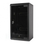 Rack jednodílný,10'-10U/19'-5U/360mm,skl.dv.Černý