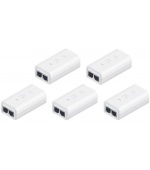 Ubiquiti POE-24-12W-G-WH,GB PoE Injektor,24V/0,5A(12W),5ti pack