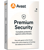Avast Premium Security for Windows 1 PC 2Y