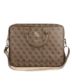 Guess PU 4G Metal Logo Taška na Notebook 15/16" Brown