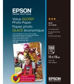 EPSON Value Glossy Photo Paper 10x15cm 100 sheet