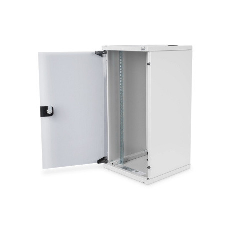 Digitus  nástěnná skříňka 254 mm (10 ") 12U 592x312x300 mm, barva šedá (RAL 7035)