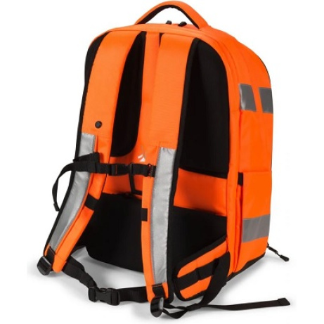 Dicota Backpack HI-VIS 32-38 Litre Orange