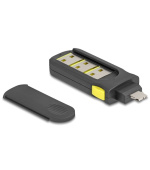Delock Sada blokovacích portů USB na zásuvkové porty USB Typu-A; 4 ks + nástroj na zamykání