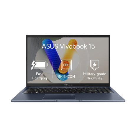 ASUS Vivobook 15/X1502VA/i5-13420H/15,6"/FHD/16GB/512GB/UHD Xe/W11H/Blue/2R