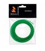 3DW - ABS filament 1,75mm zelená, 10m, tisk 220-250°C