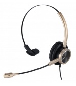 WELL Mairdi MRD-809G, náhlavka jednoušní, gold