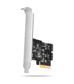 AXAGON PCES-SA4X4, PCIe řadič - 4x interní SATA 6G port, ASM1164, SP & LP