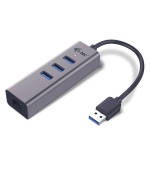 i-tec USB 3.0 Metal HUB 3 Port + Gigabit Ethernet