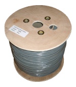 DATACOM UTP drát CAT5E  PVC  500m cívka šedý