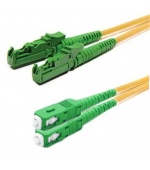 Patchcord FO Duplex E2000/APC-SC/APC 9/125um 2m, OS2