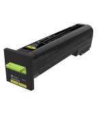 Lexmark CX82x, CX860 Yellow High Yield Return Program Toner Cartridge - 17 000 stran