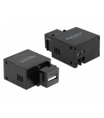 Delock Keystone Modul mit USB Typ-A Ladebuchse 2,1 A schwarz