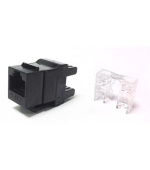 DATACOM Keystone RJ45 UTP CAT6 (DUAL) SLIM černý