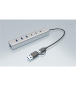 i-tec USB-C/USB-A Charging Metal HUB 7 port (3x USB-C, 4x USB-A)
