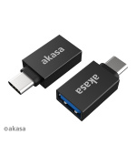 AKASA - USB 3.1 Gen 2 Type-A (F) na Type-C (M) 2 ks