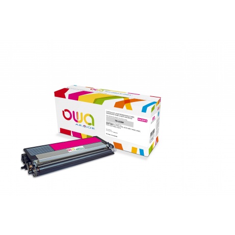 OWA Armor toner kompatibilní s Brother TN-328M, 6000st, červená/magenta